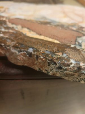 Crystal Pink Amethyst/Geode AMAZING Slab 4lbs 11ozs!! WAS$225.