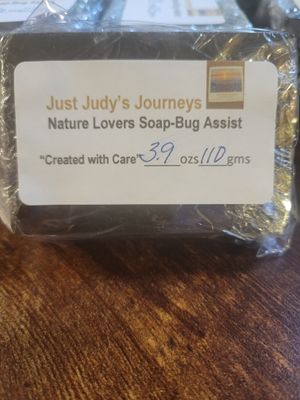 Soap-Judy's Nature Lovers-(Olive Oil) Bug Assist Bar-3.8-4.0 ozs (107-113gms)