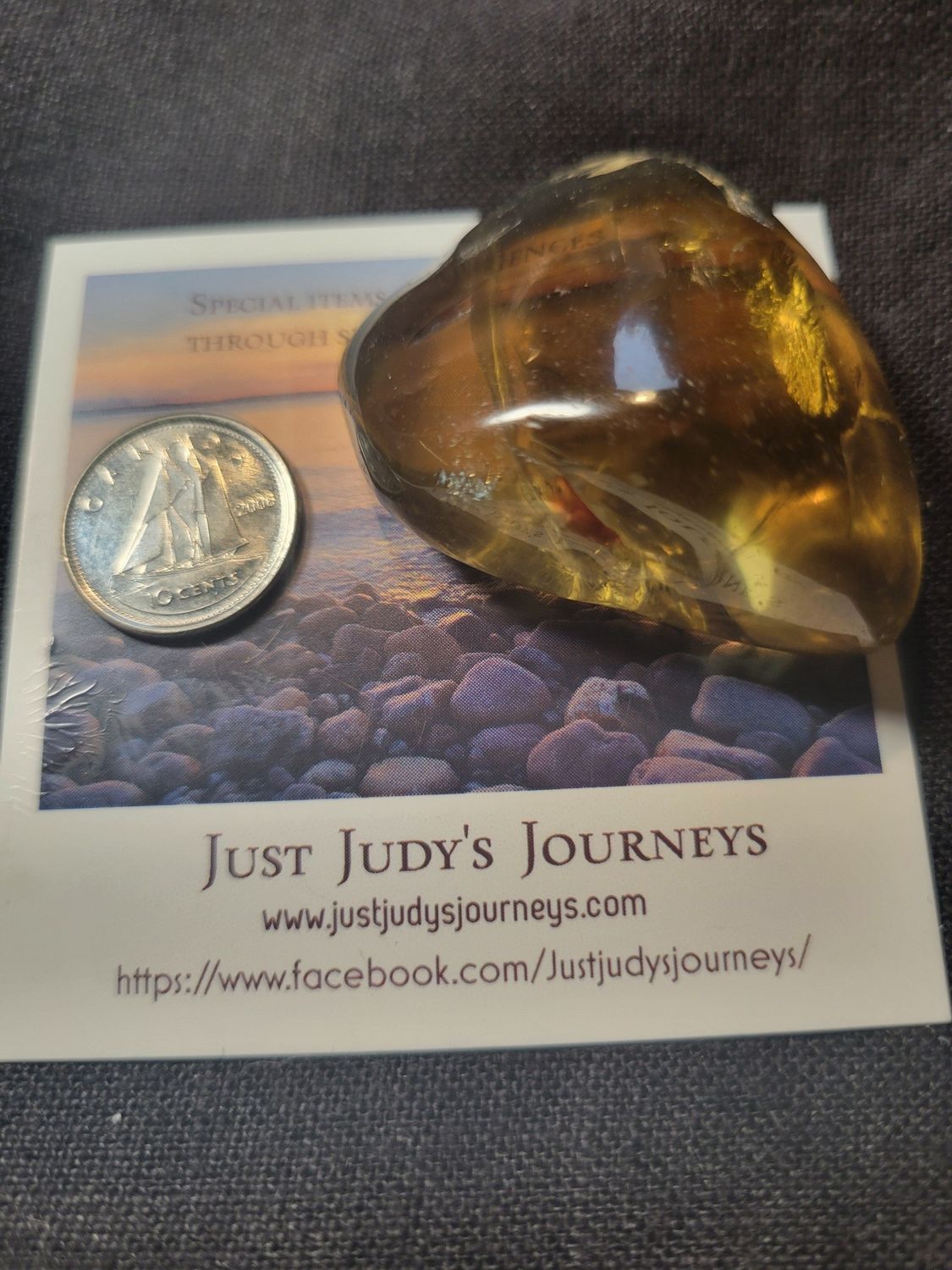 Crystal (Glass) Amber Color. WAS$45