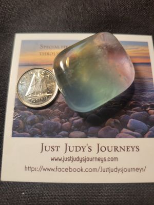 Crystal Fluorite Smooth (colorful) WAS$20