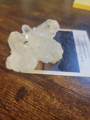 Crystal Clear Quartz Cluster WAS$45