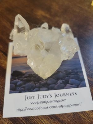 Crystal Clear Quartz Cluster WAS$45