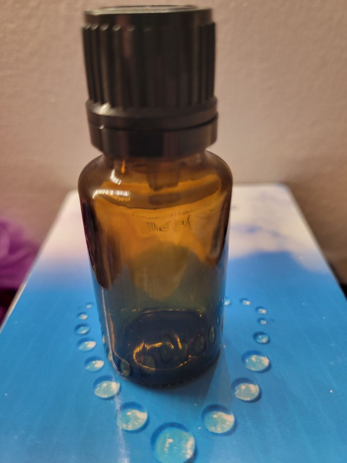 Essential Oil Blend / Help in Calming-In organic Fractionated Coconut Oil. 15mls. Amber Glass.