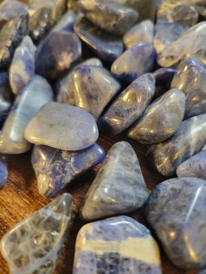 Crystal Sodalite BAG full (51 pieces!) WAS$200