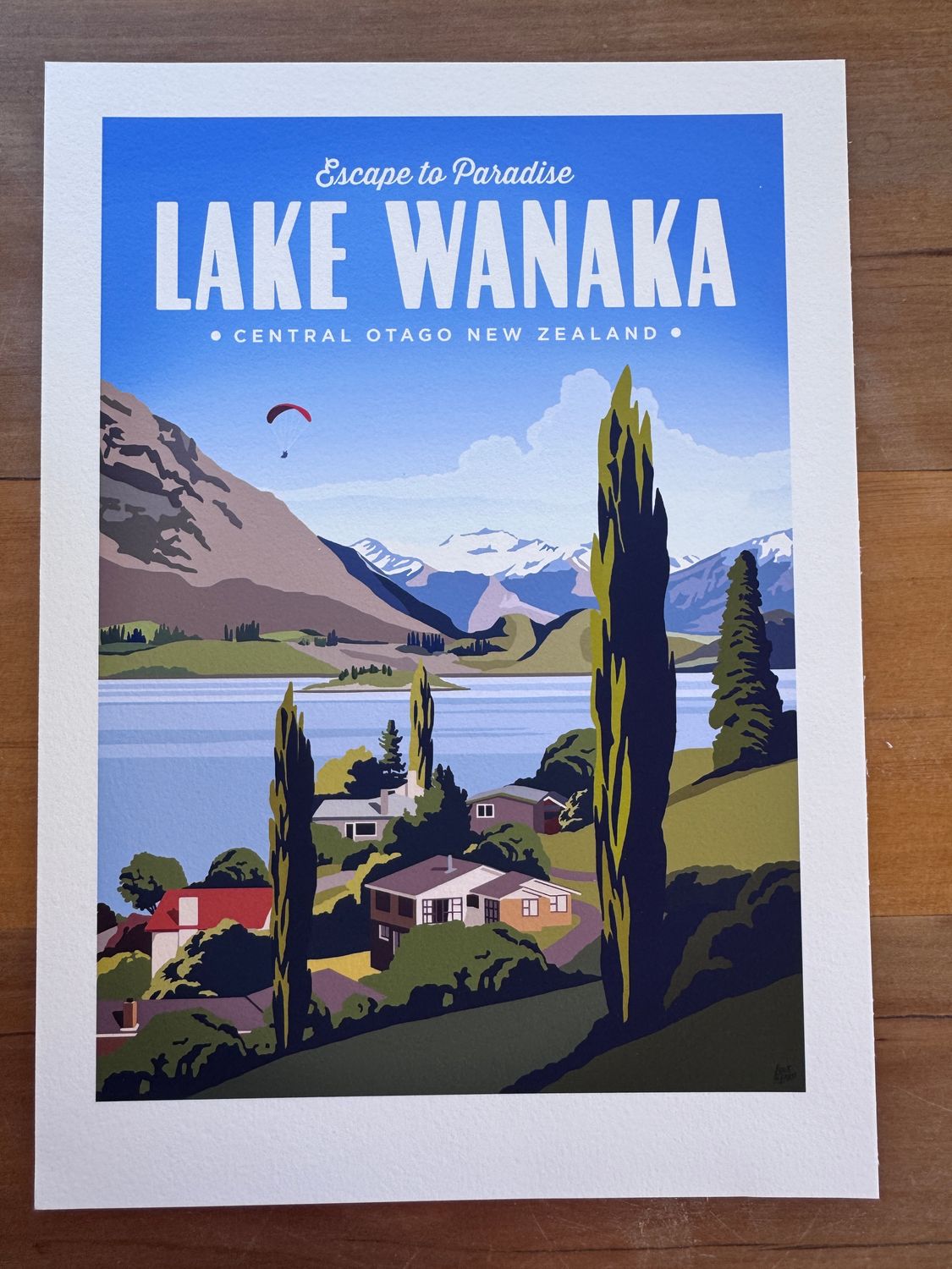 Lake Wanaka A4 (second)