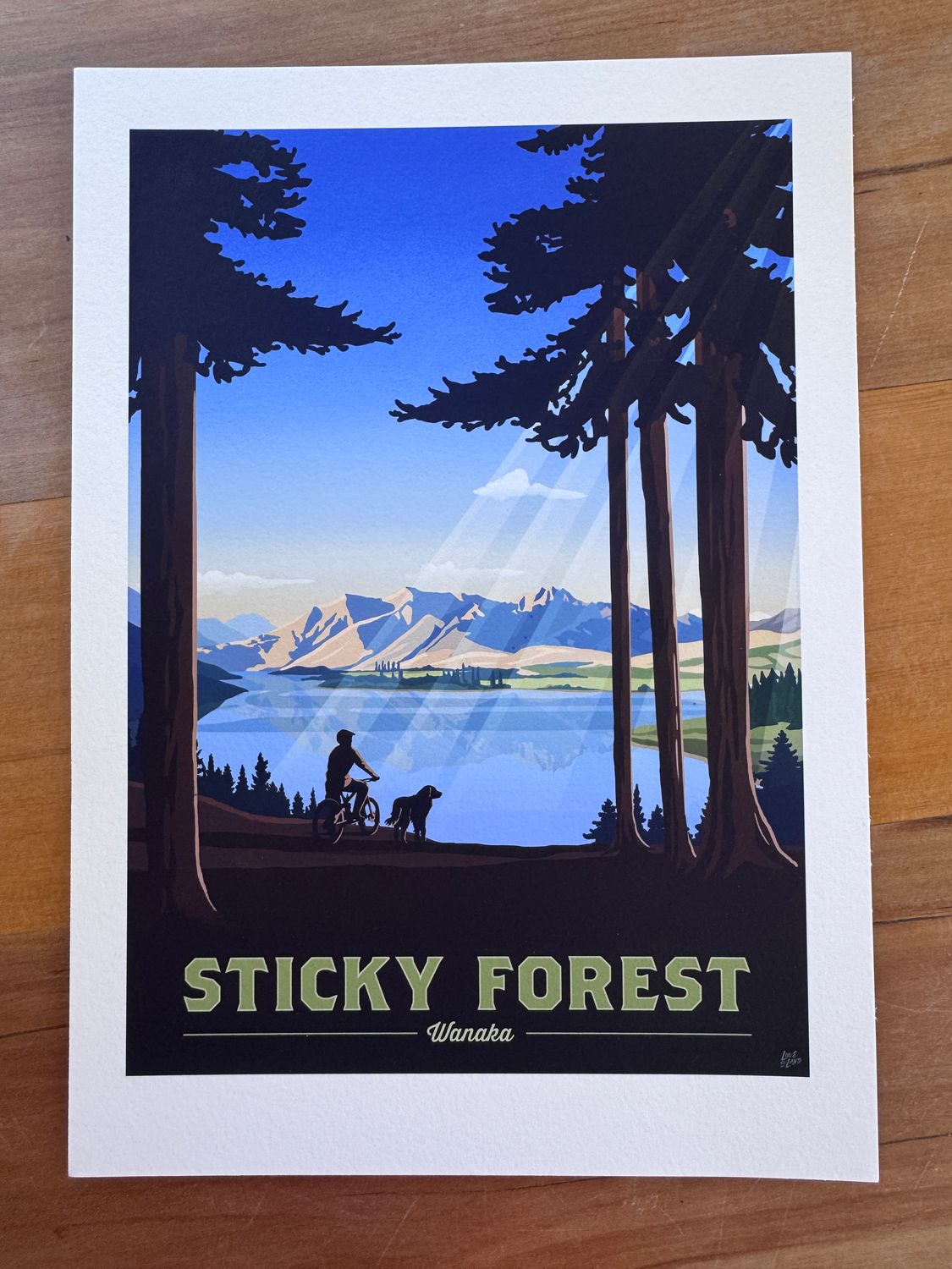 Sticky forest A4 (second)