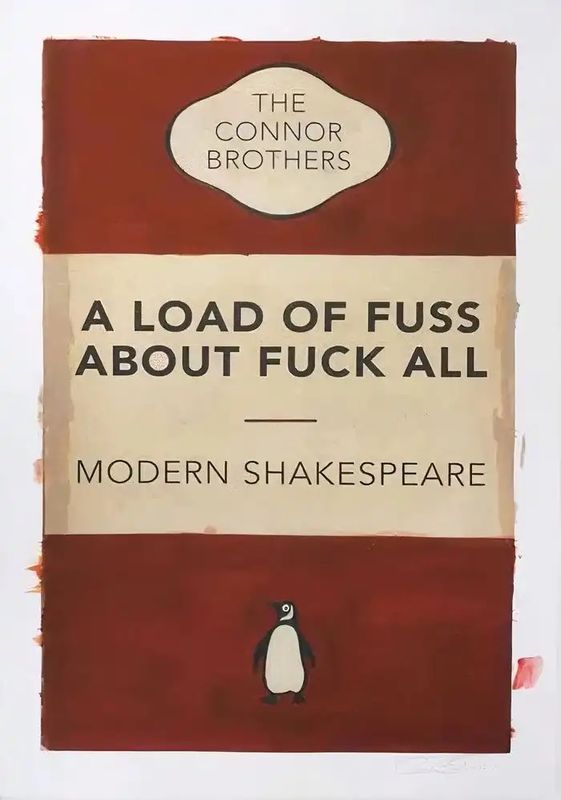 The Connor Brothers - A Load Of Fuss About Fuck All (Penguin - Red)