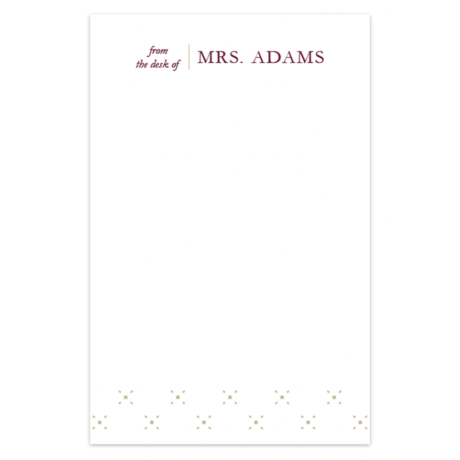 NP-202 Personalized Note Pad