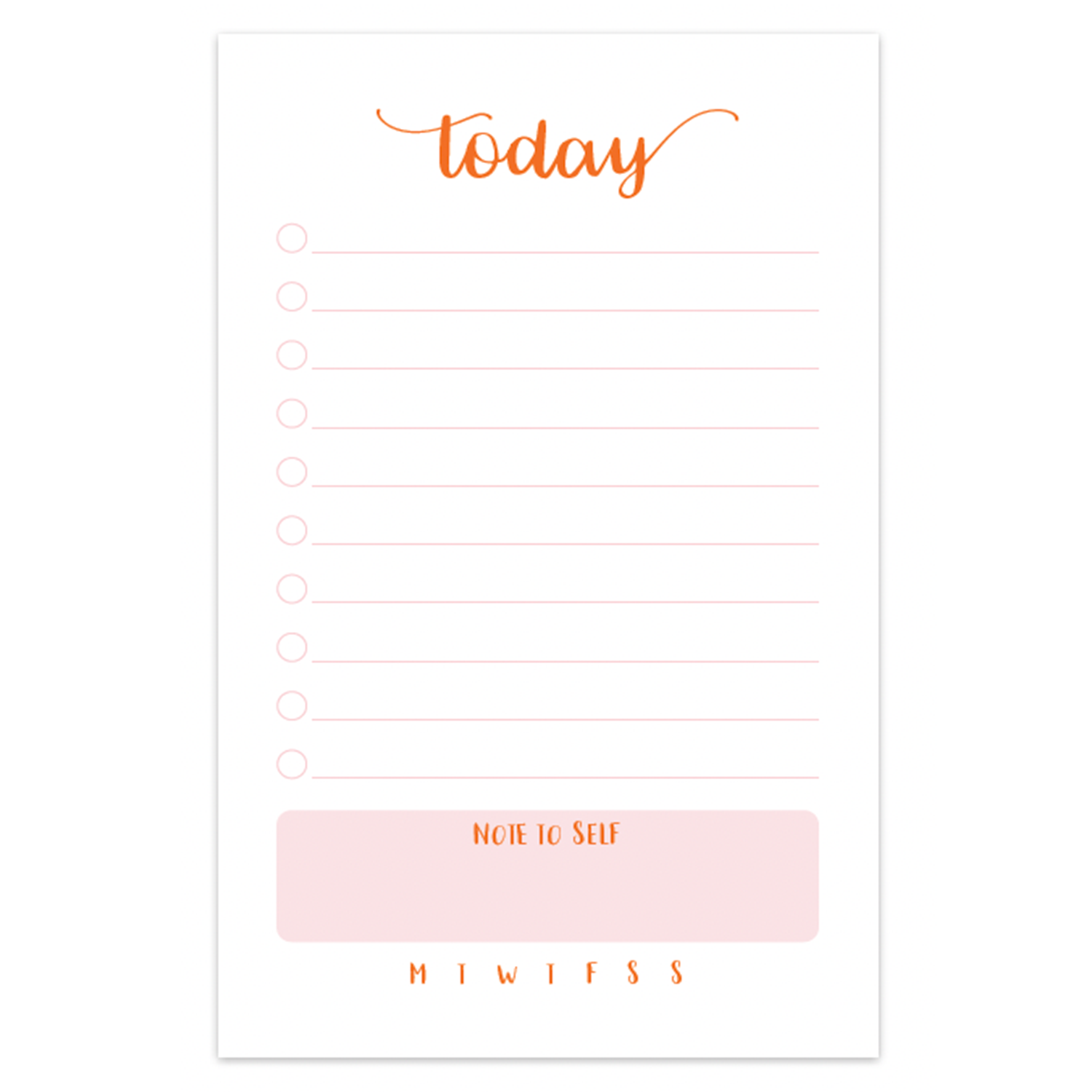 NP-206 Personalized Note Pad