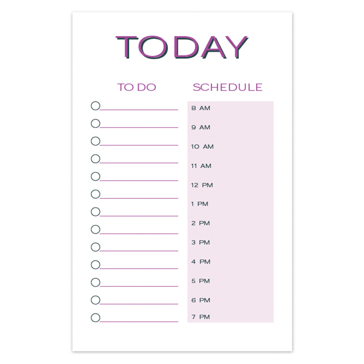 NP-208 Personalized Note Pad