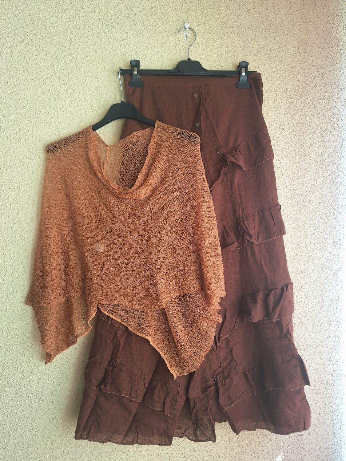 Pedido falda y poncho