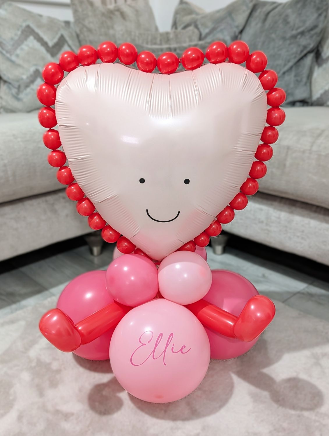 Jellycat Inspired Heart Balloon