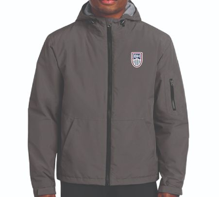 Sport-Tek Waterproof Insulated Jacket in Graphite