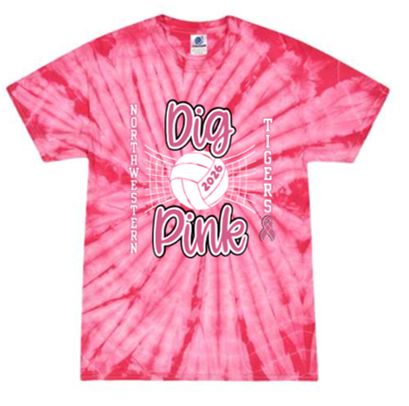 Multi-Color Tie-Dyed T-Shirt