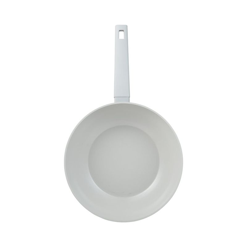 WOK 28x8CM CEMENTO FORJADO INDUCCION  BERGNER