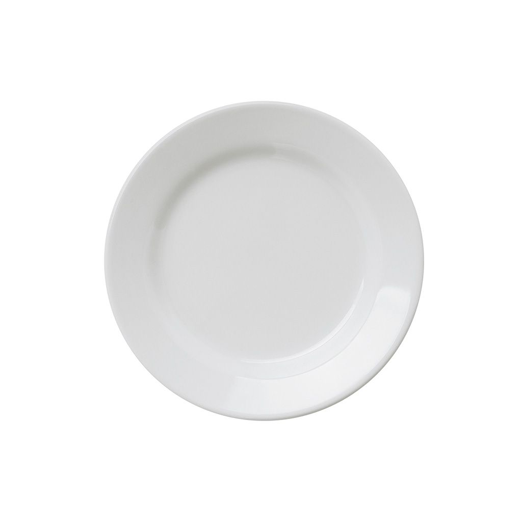 PLATO POSTRE 18CM OXFORD BLANCO DEC5029