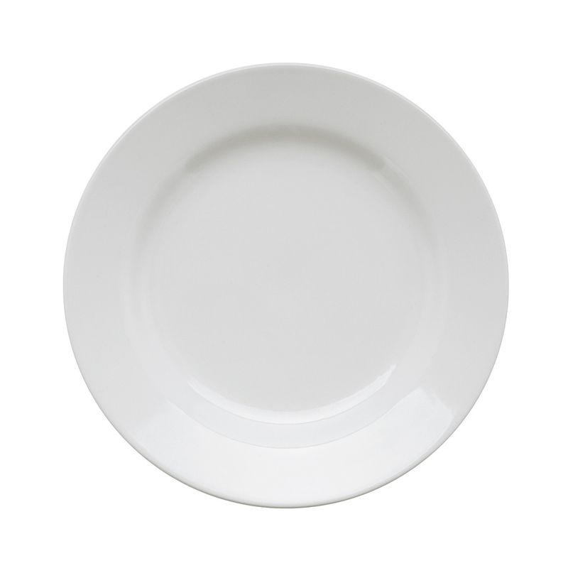 PLATO LLANO 26CM OXFORD BLANCO DEC5029