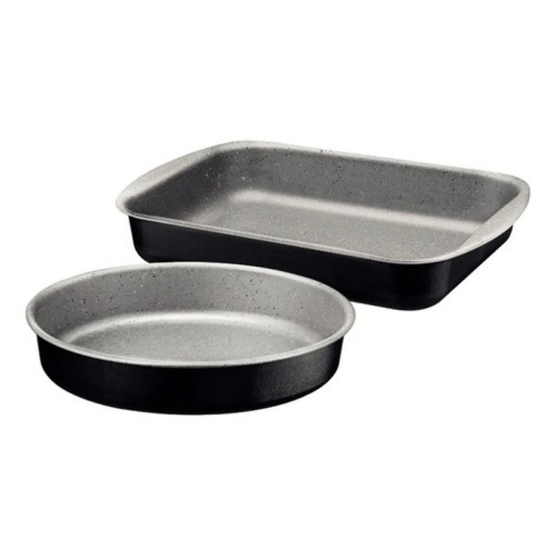 JGO DE ASADERAS 2PZAS NEGRO TRAMONTINA