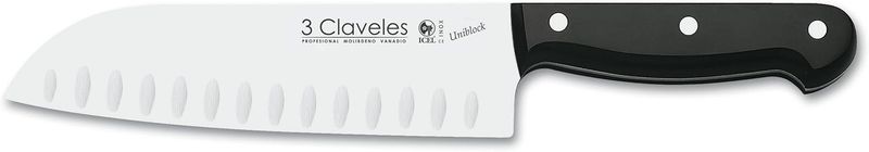 CUCHILLO SANTOKU 7" UNIBLOCK 1125 3 CLAVELES