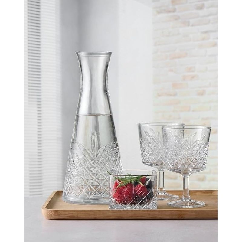 DECANTER DE VIDRIO TIMELESS 940CC PASABAHCE
