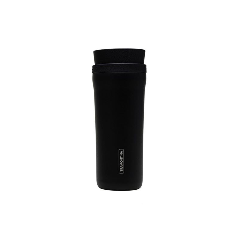 VASO TERMICO 460ML NEGRO  TRAMONTINA