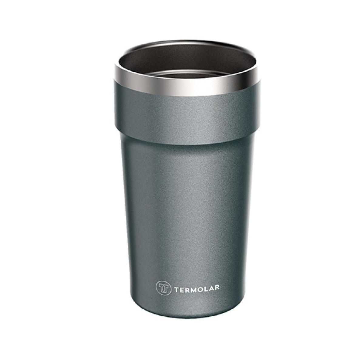 VASO PUB/CERVEZA 500ML GRIS  TERMOLAR