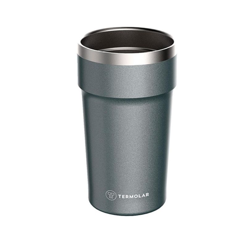 VASO PUB/CERVEZA 500ML GRIS  TERMOLAR