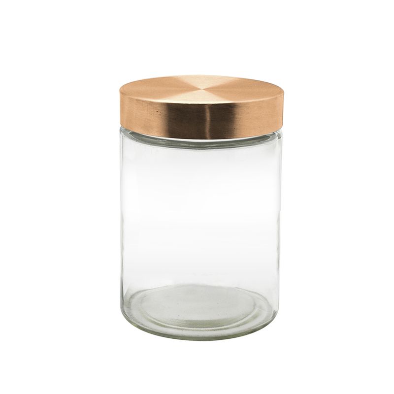 FRASCO CILINDRICO TAPA ROSCA COBRE 1.25L