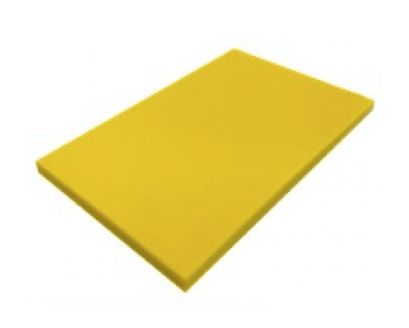 TABLA PP 60x40x4cm AMARILLO GASTROPLAST
