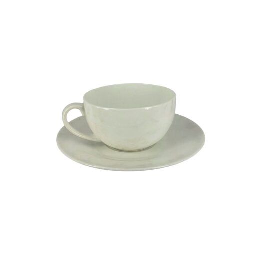 TAZA C/PLATO BLANCA 330ML