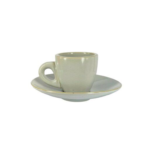 TAZA CAFE CON PLATO COLORES 80ML