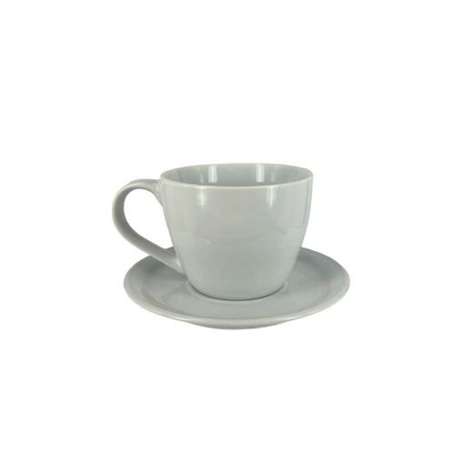 TAZA C/PLATO BLANCA 260ML