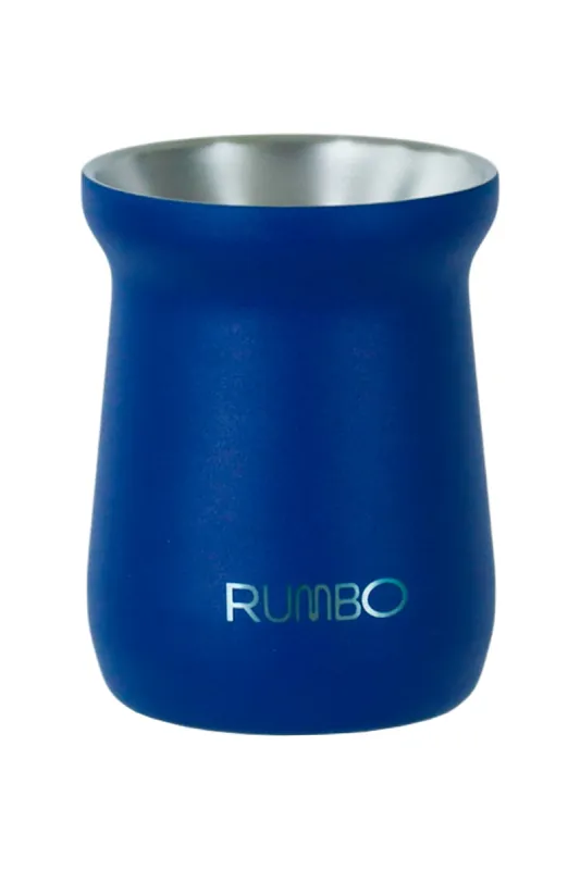 RUMBO MATE 160ML C/T SILICONA AZUL