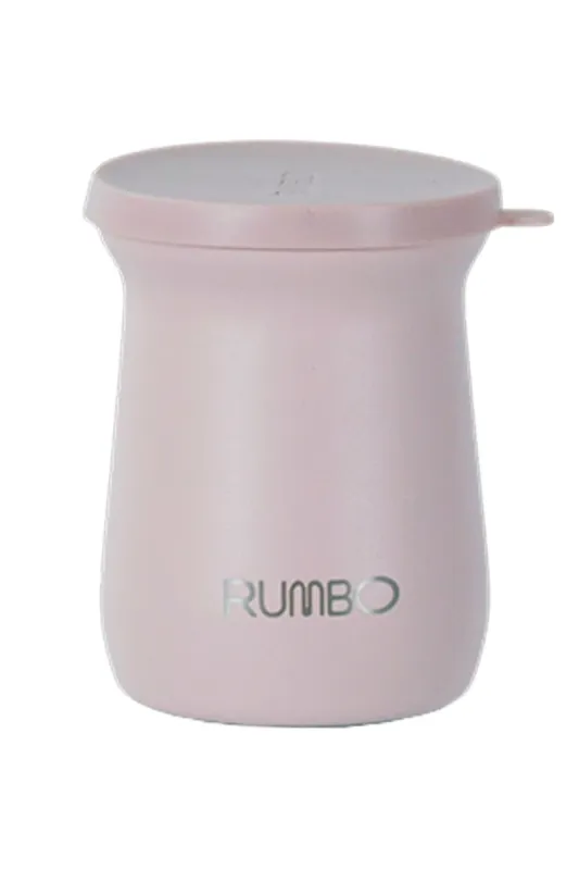 RUMBO MATE 160ML C/T SILICONA ROSADO