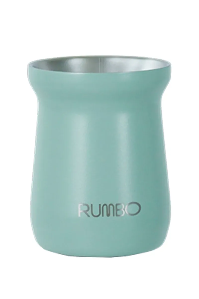 RUMBO MATE 160ML C/T SILICONA VERDE