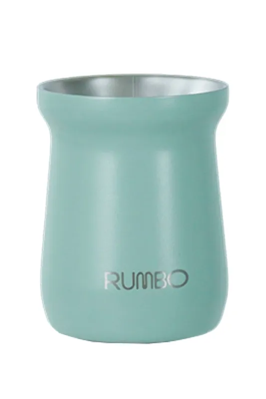 RUMBO MATE 160ML C/T SILICONA VERDE
