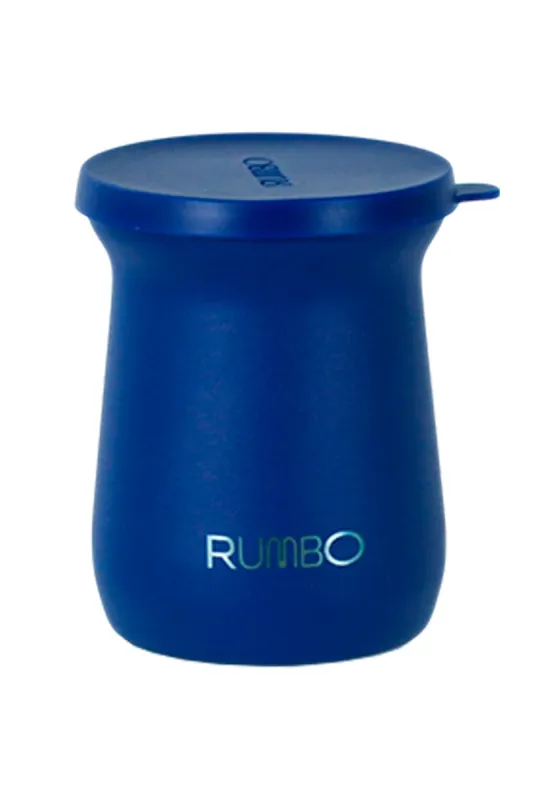 RUMBO MATE 160ML C/T SILICONA AZUL
