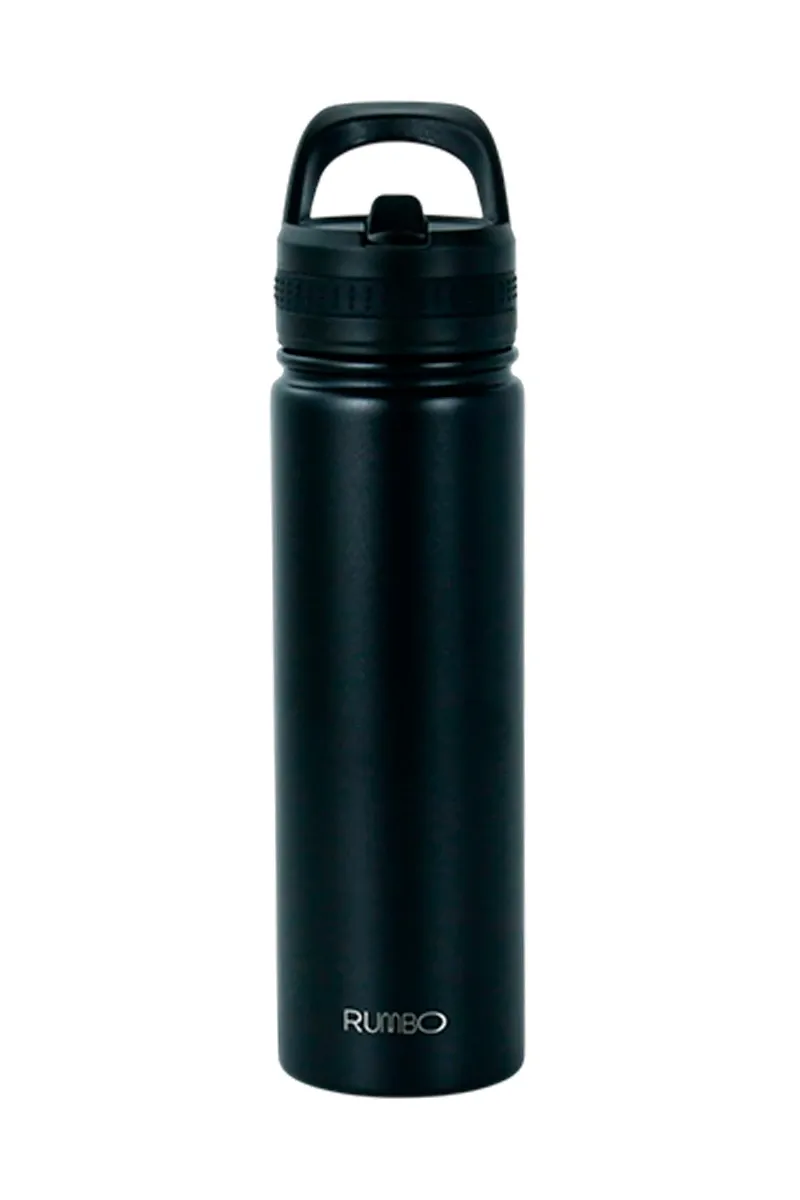 RUMBO BOTELLA TERMICA 650ML NEGRA