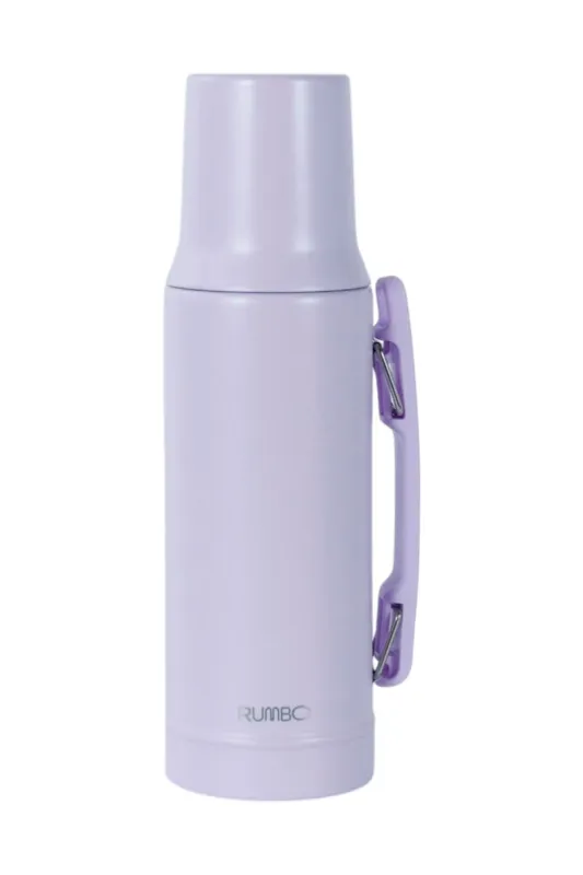 RUMBO TERMO ACERO 1LT  ASA FLEXIBLE VIOLETA