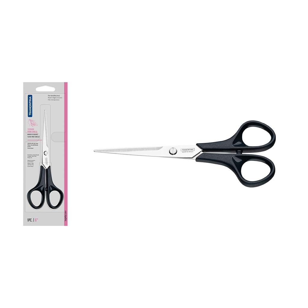 TIJERA PELUQUERO 6" SUPERCORT  TRAMONTINA