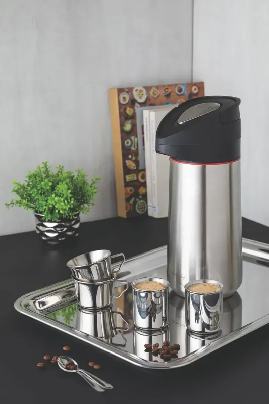 TERMO C/SIFON 2LTS TRAMONTINA ACERO INOX