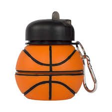 RUMBO BOTELLA DE SILICONA BASKET 400ML