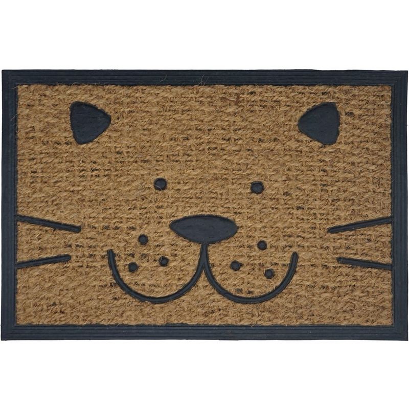 FELPUDO COCO/GOMA 40X60CM GATO
