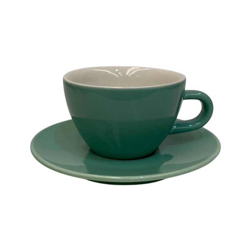 TAZA DE TE 180ML REFORZADA VERDE SELECTA