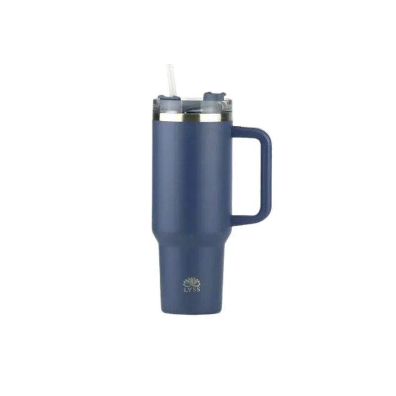 JARRA TERMICA 1.2L DOBLE AC INOX C/SORBITO AZUL LYSS
