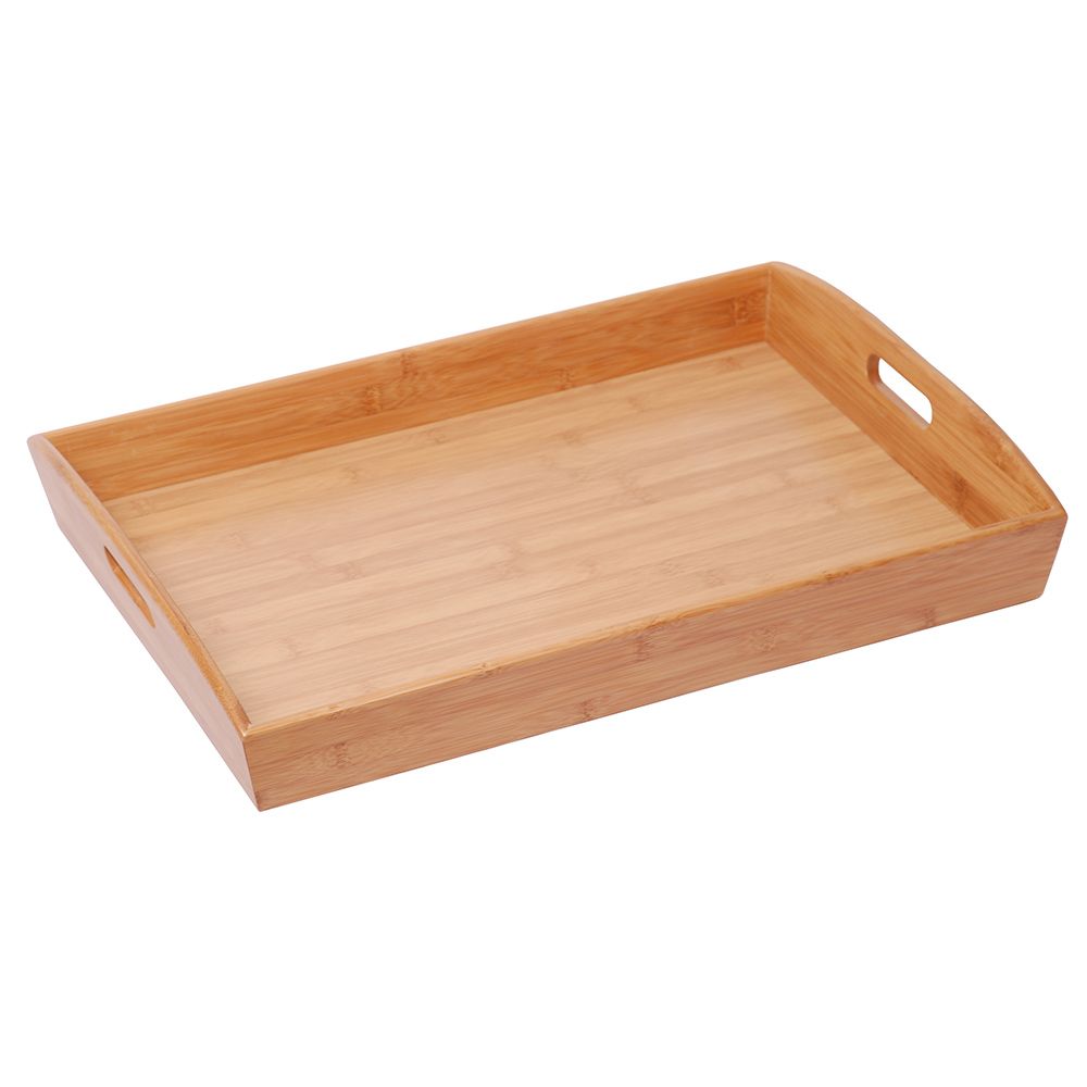 BANDEJA C/ ASAS 52X32X8CM BAMBOO