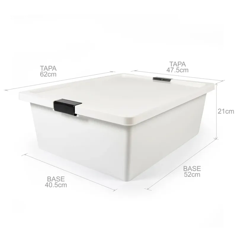 CAJA ORGANIZADORA 37LTS BCA BROCHES ESTRA
