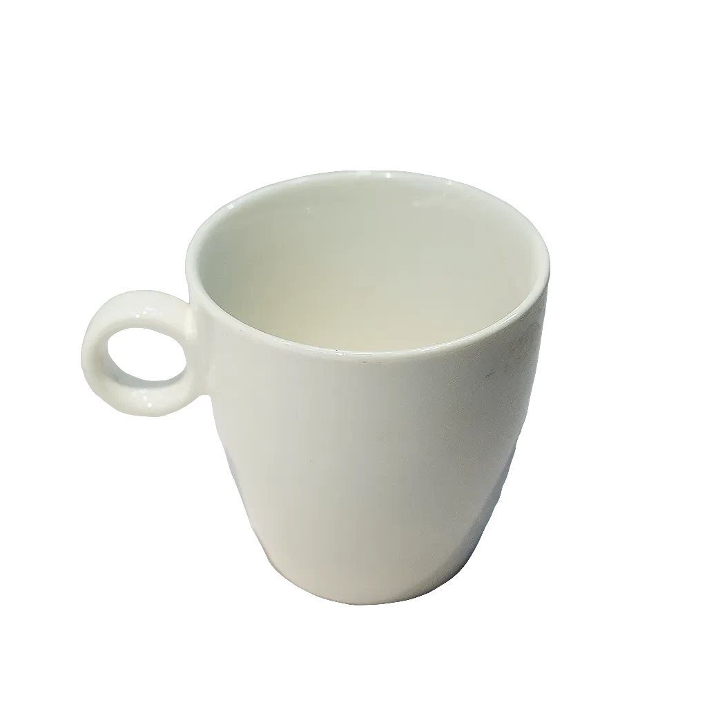 MUG 150ml 7.58CM PORCELANA BLANCA