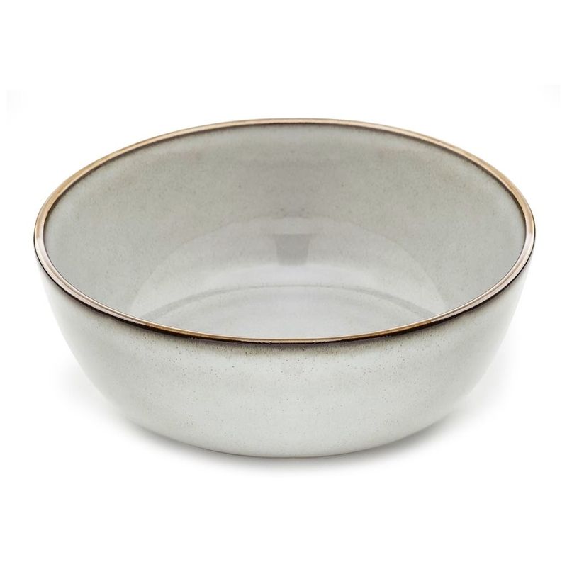 ENSALADERA CERAMICA 20CM ORGANIC GRIS SELECTA