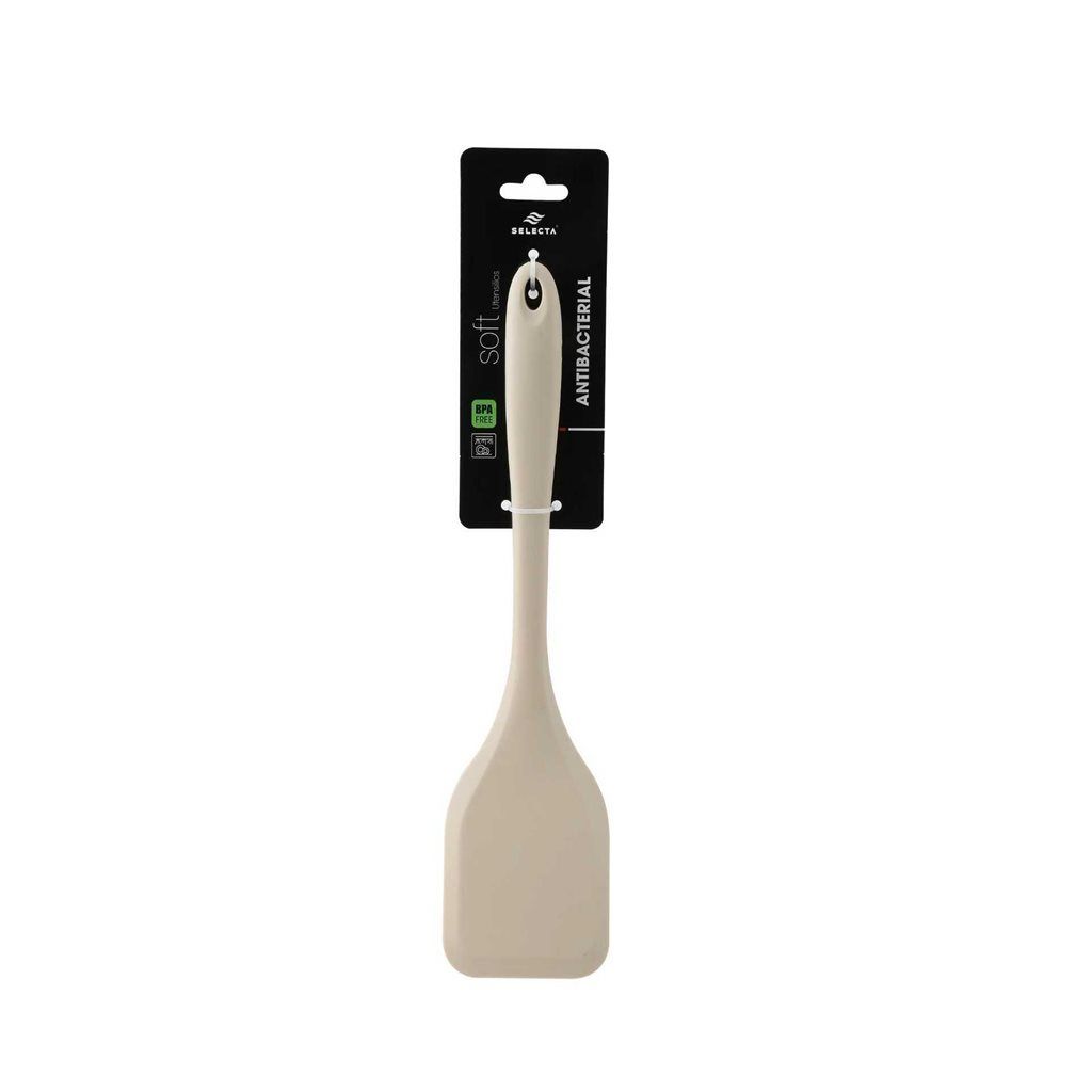 ESPATULA RECTA SILICONA  BEIGE SELECTA